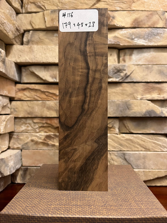 Turkish Walnut Block #116.    (1 Piece)