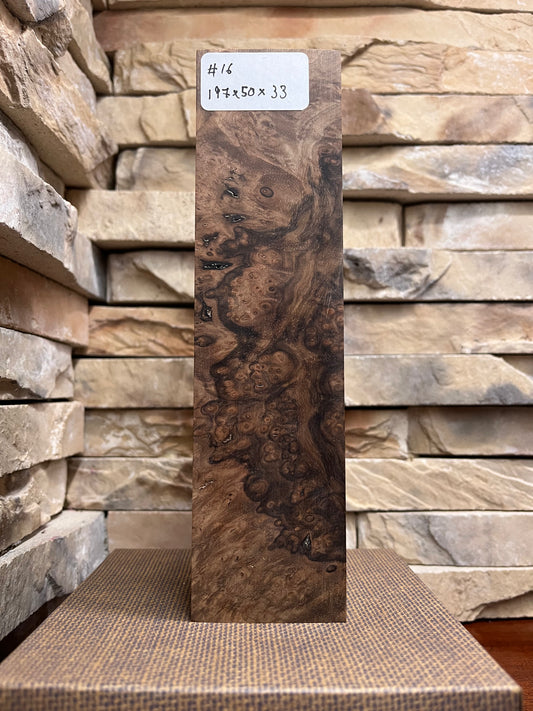 Turkish Walnut Block #16
