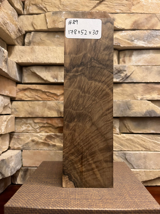 Turkish Walnut Block #89.     (1 Piece)