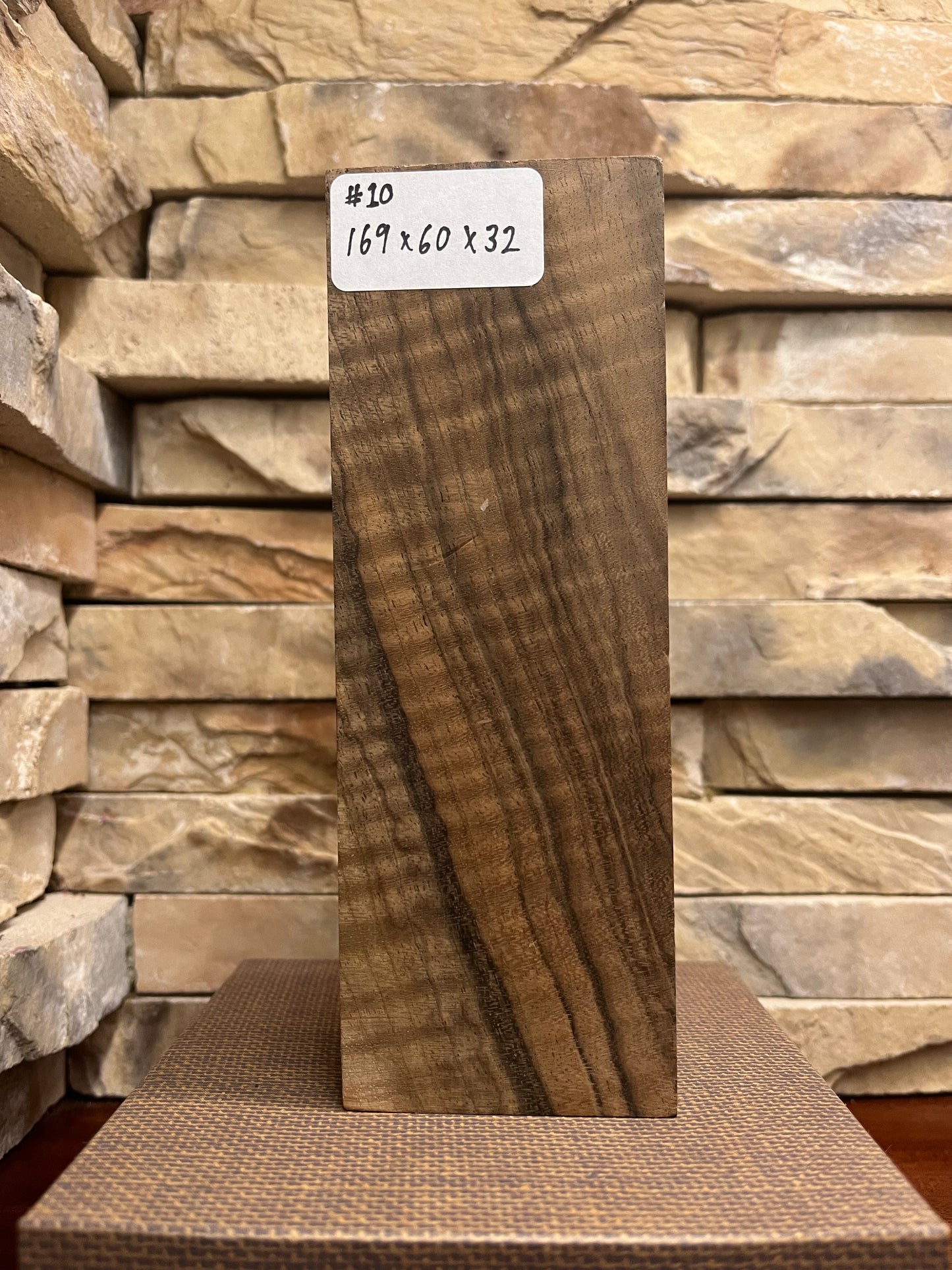 Turkish Walnut Block #10.      (1 Piece)