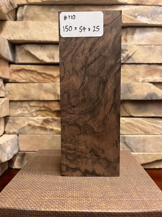 Turkish Walnut Block #110.    (1 Piece)