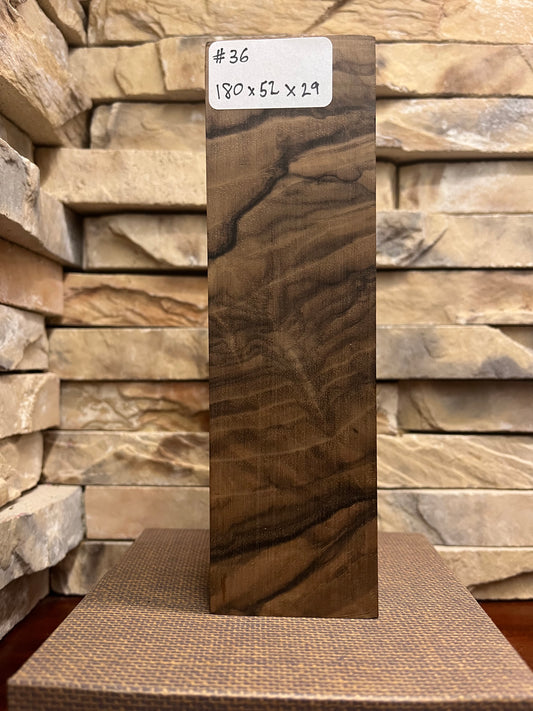 Turkish Walnut Block #36.     (1 Piece)