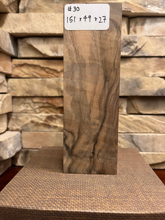 Turkish Walnut Block #30.     (1 Piece)