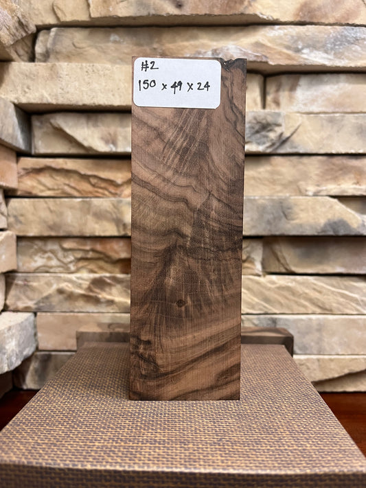 Turkish Walnut Block #2.         (1 Piece)