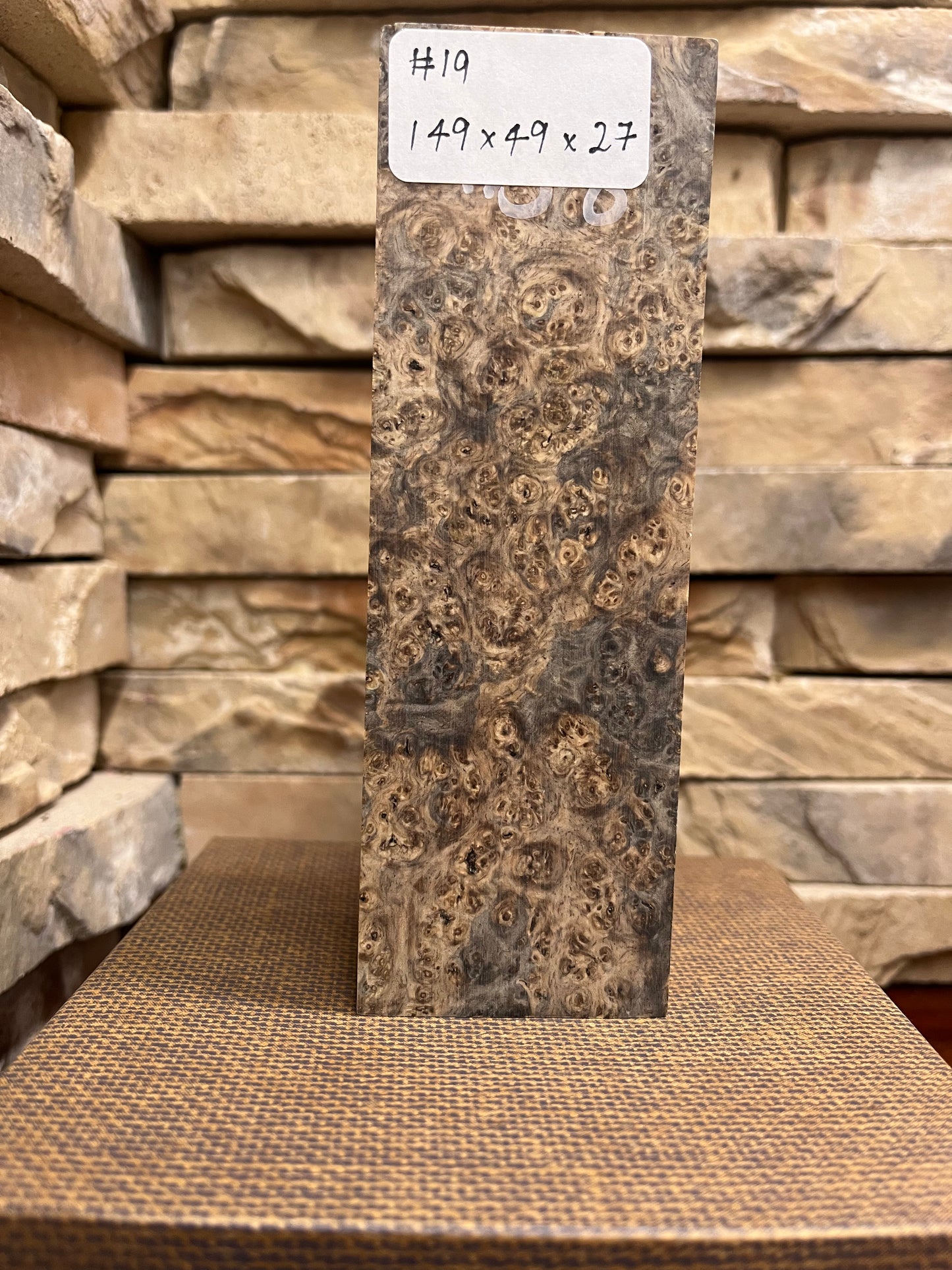 Amboyna Burl #19